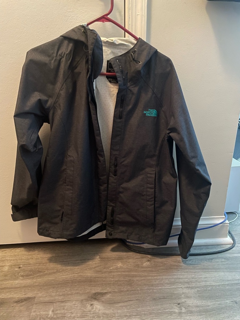 The North Face Dark Gray Rain Coat